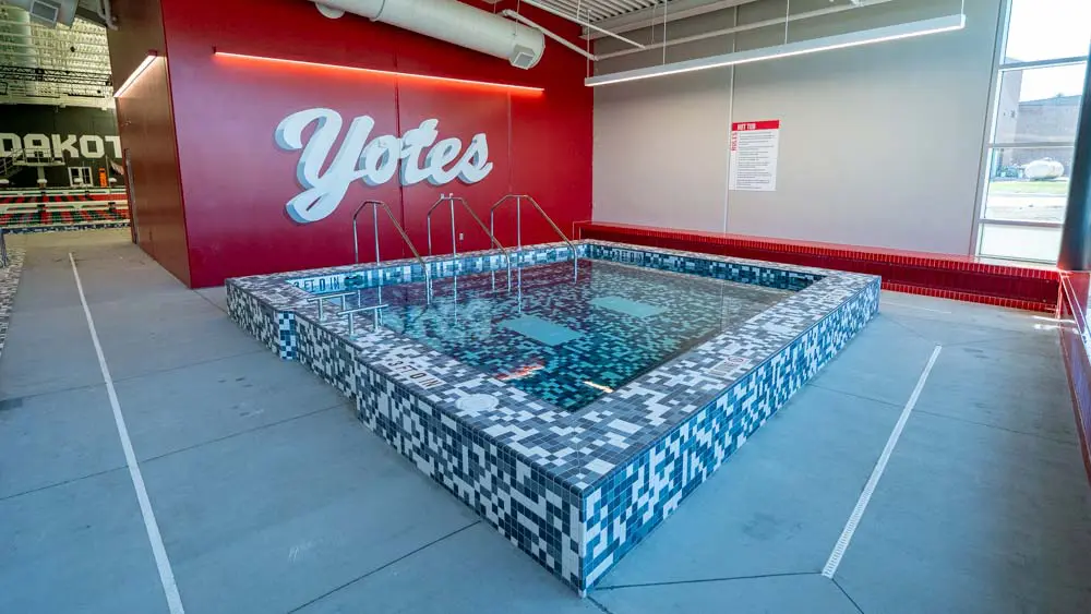 empty hot tub